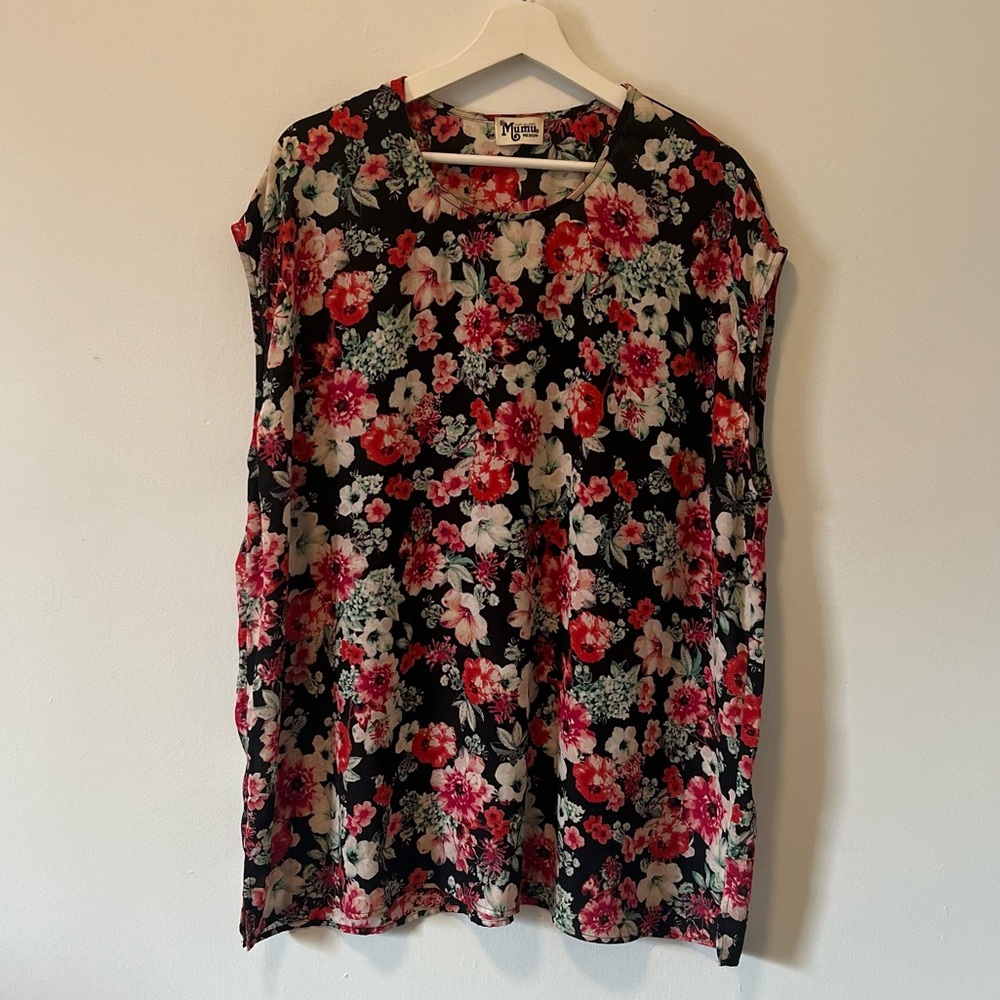 Show Me Your Mumu Floral Tunic/Beach Cover Up